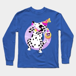 Dalmation Dog Funny Long Sleeve T-Shirt